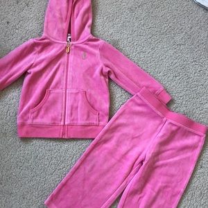 Toddler Juicy Couture Track Suit
